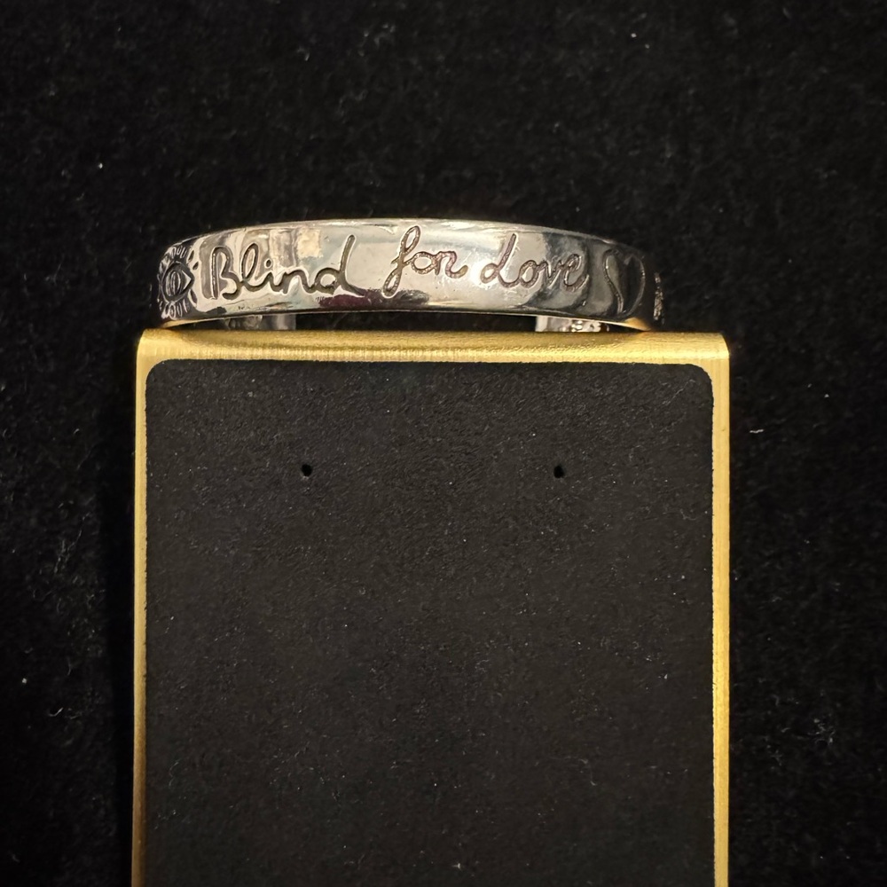 Gucci Silver AG 925 Blind for Love Bracelet